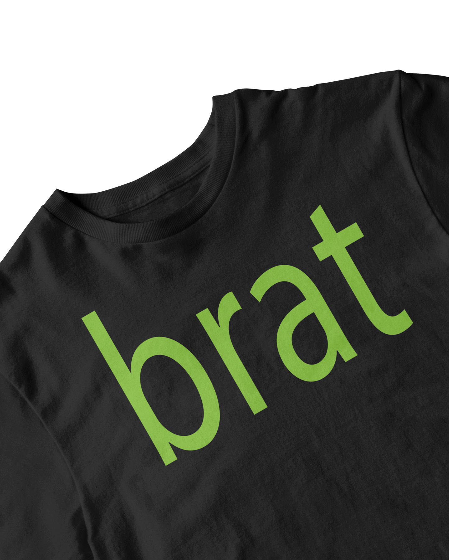 BRAT BLACK BABY TEE