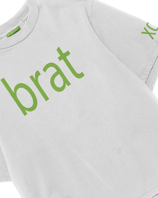 BRAT WHITE T-SHIRT