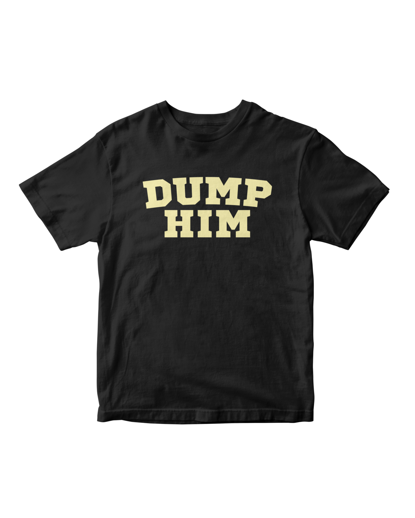 DUMP HIM BLACK BABY TEE