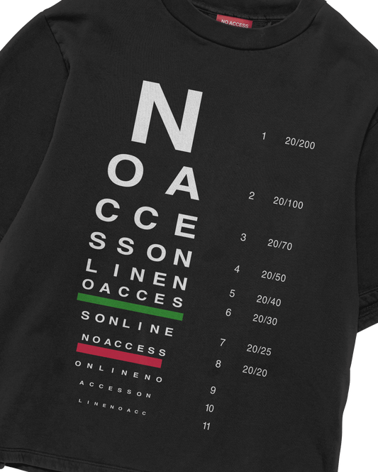 NAO EYE-T BLACK T-SHIRT