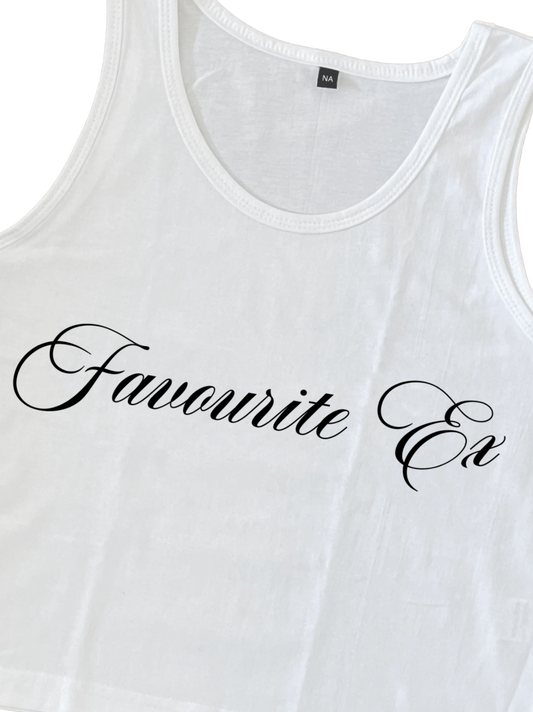 FAVOURITE EX WHITE TINY TANK