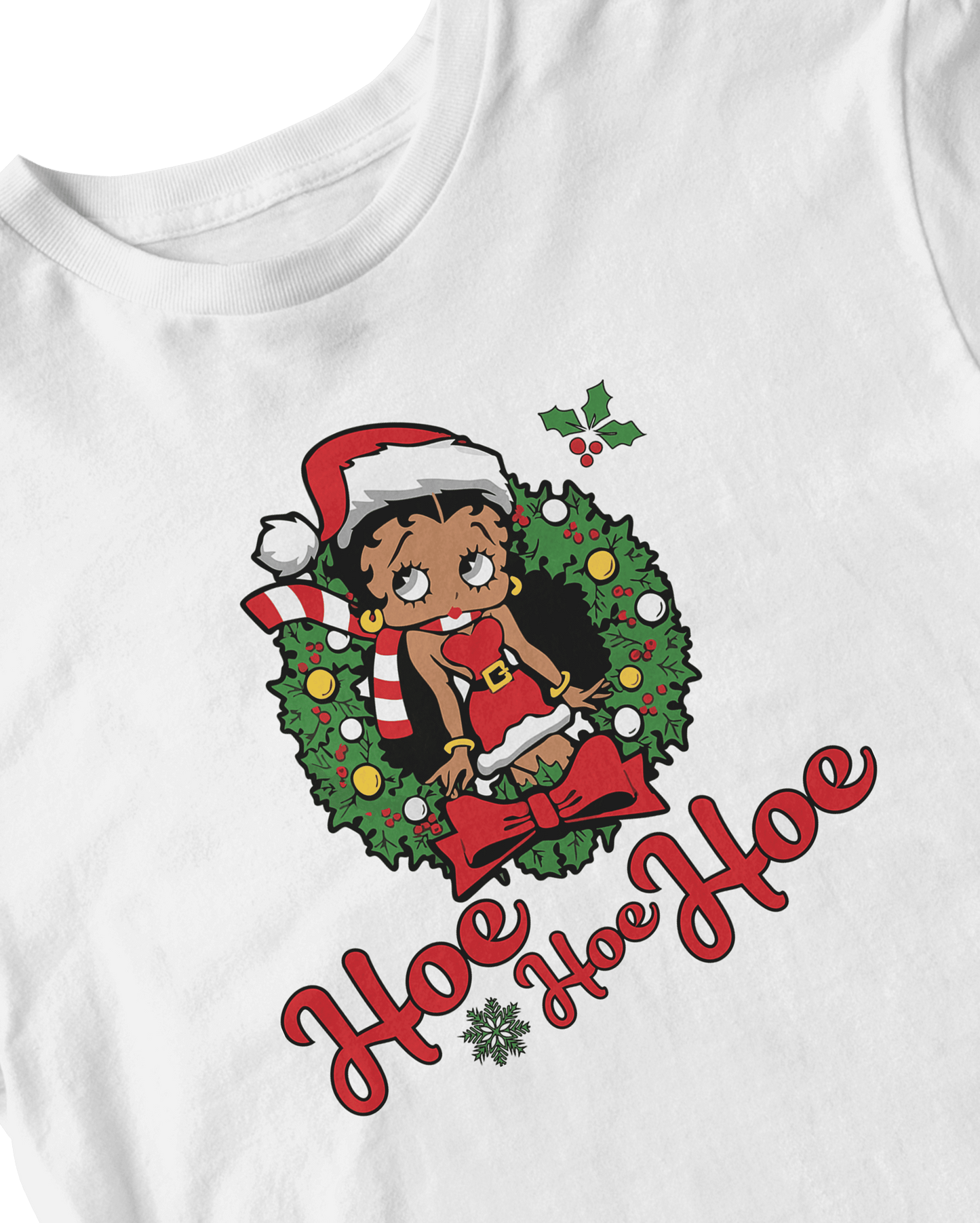HOE HOE HOE WHITE BABY TEE