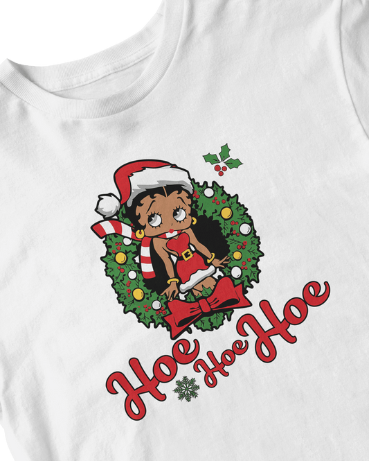 HOE HOE HOE WHITE BABY TEE