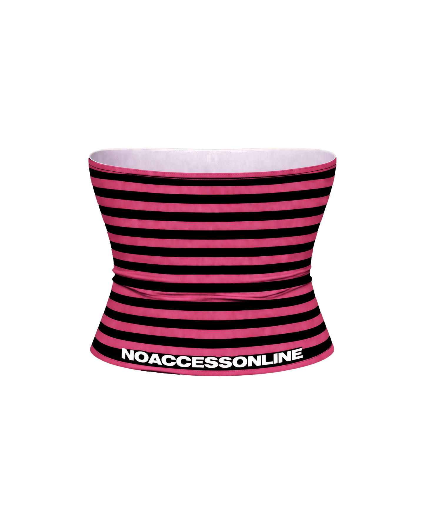 I’M THE STAR PINK-BLACK TUBE TOP