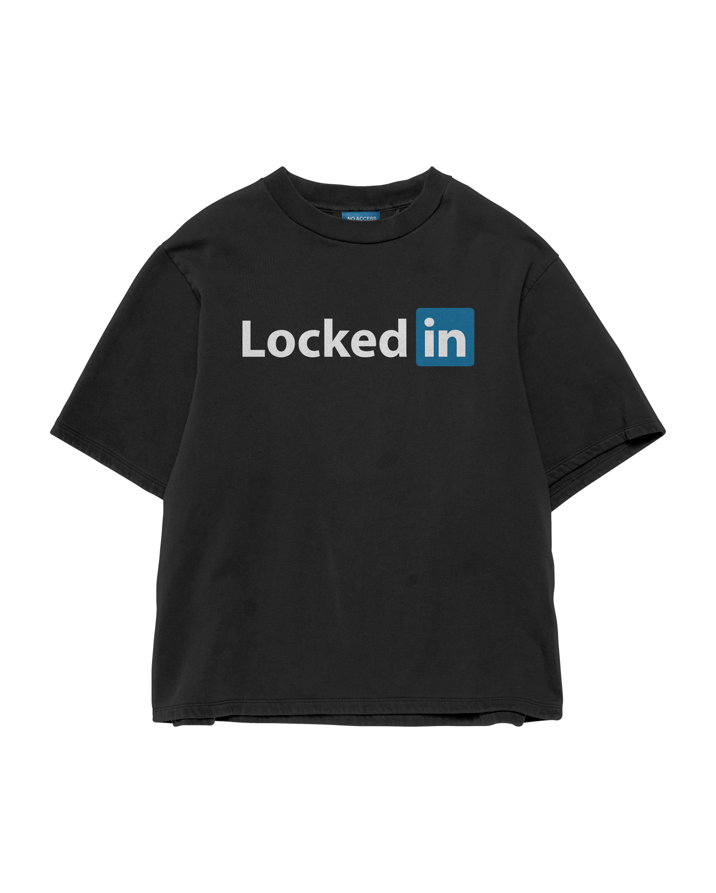 LOCKEDin BLACK T-SHIRT