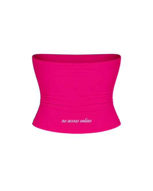 LOCALLY HATED HOT PINK TUBE TOP