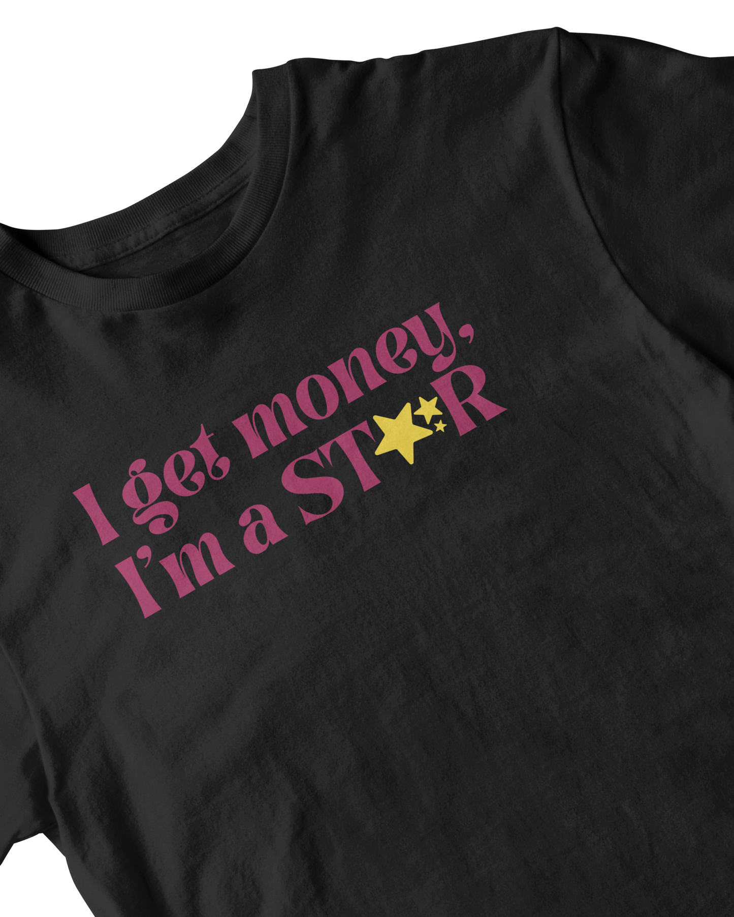 MAMUSHI BLACK BABY TEE