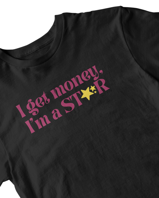 MAMUSHI BLACK BABY TEE