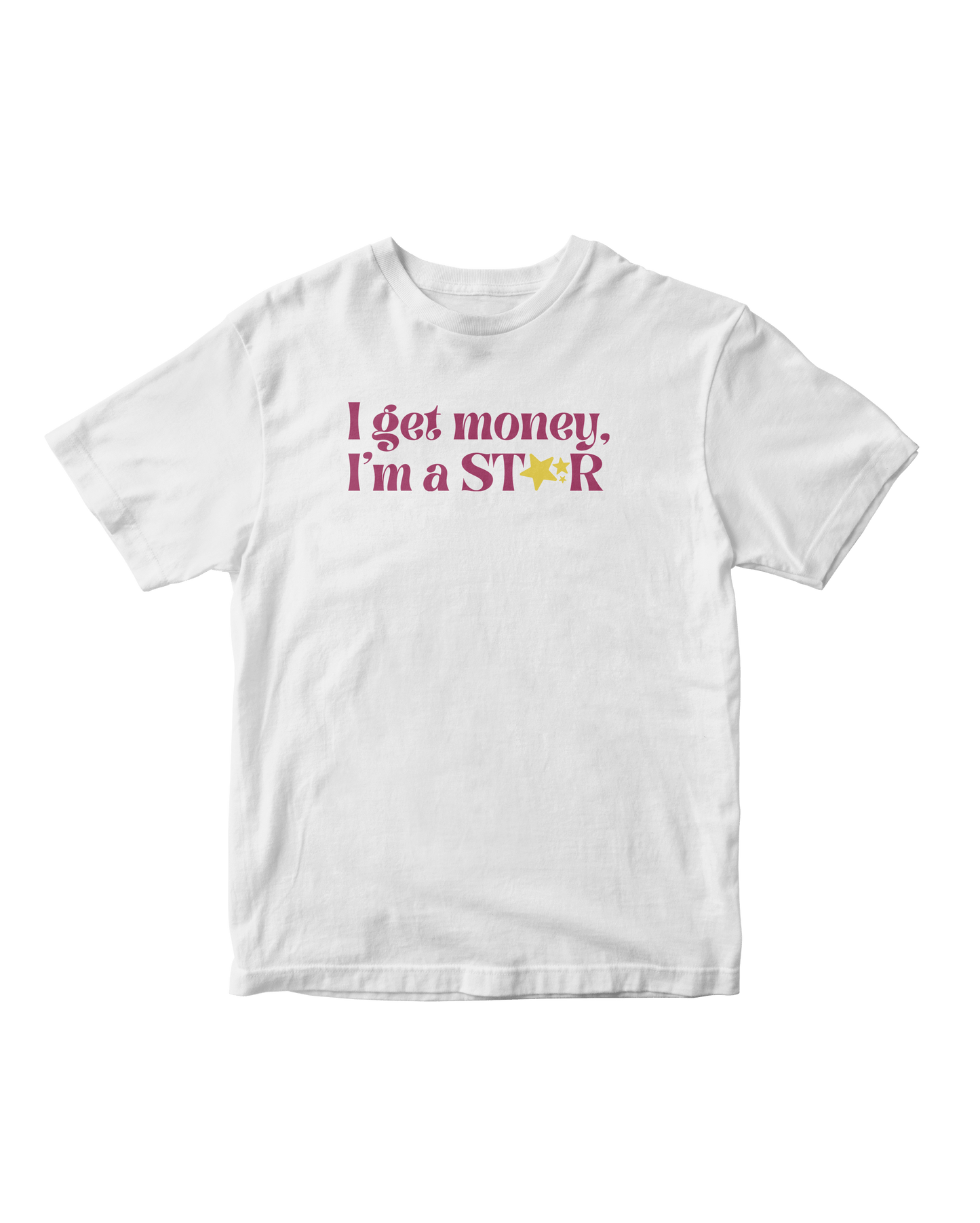 MAMUSHI WHITE BABY TEE