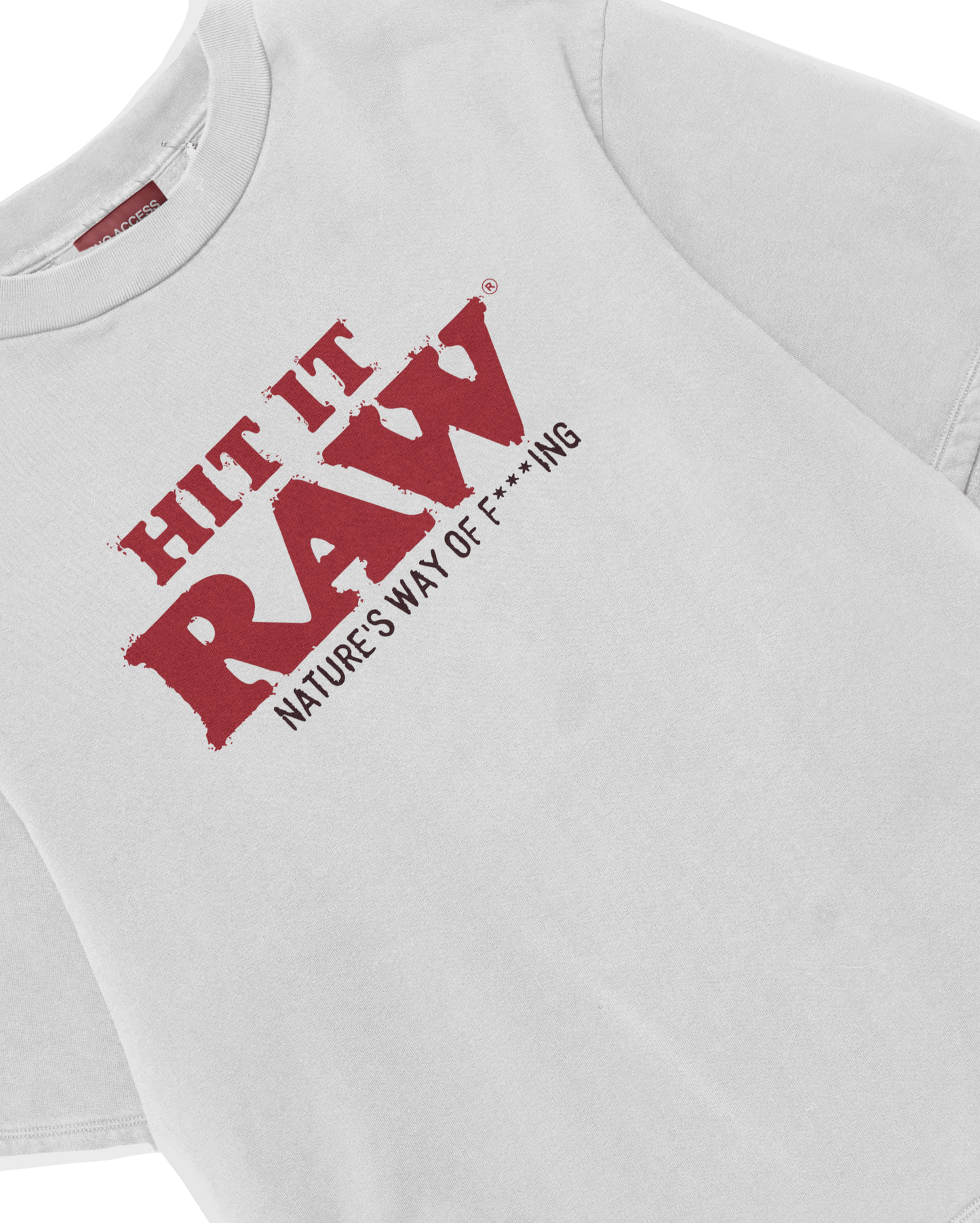 HIT IT RAW WHITE T-SHIRT