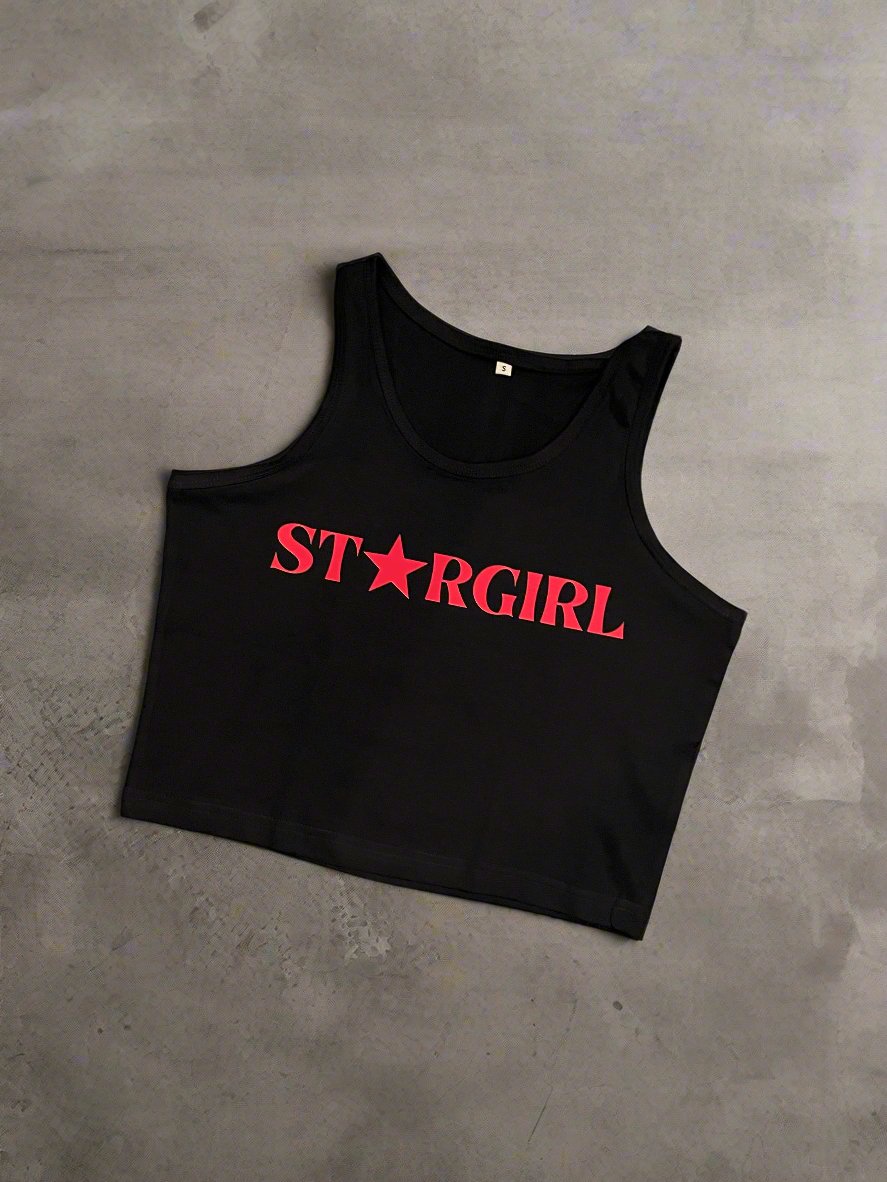 STARGIRL BLACK TINY TANK