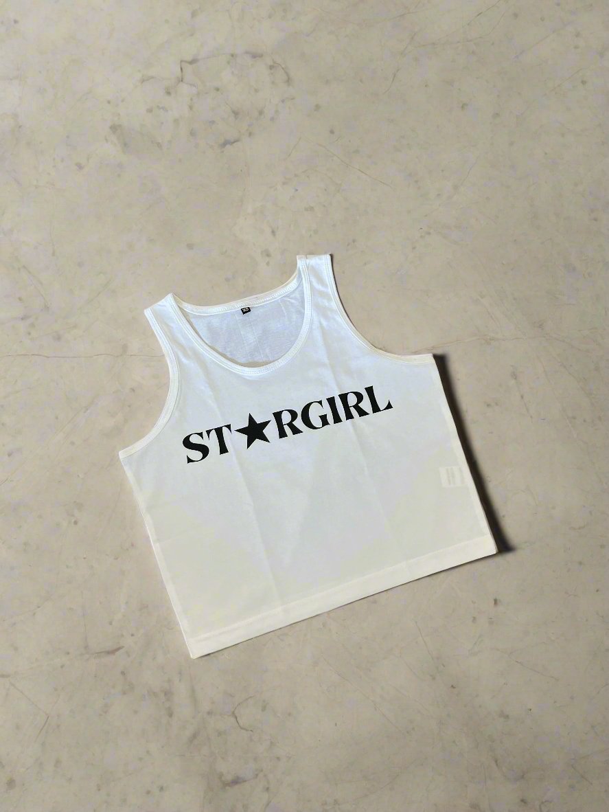 STARGIRL WHITE TINY TANK