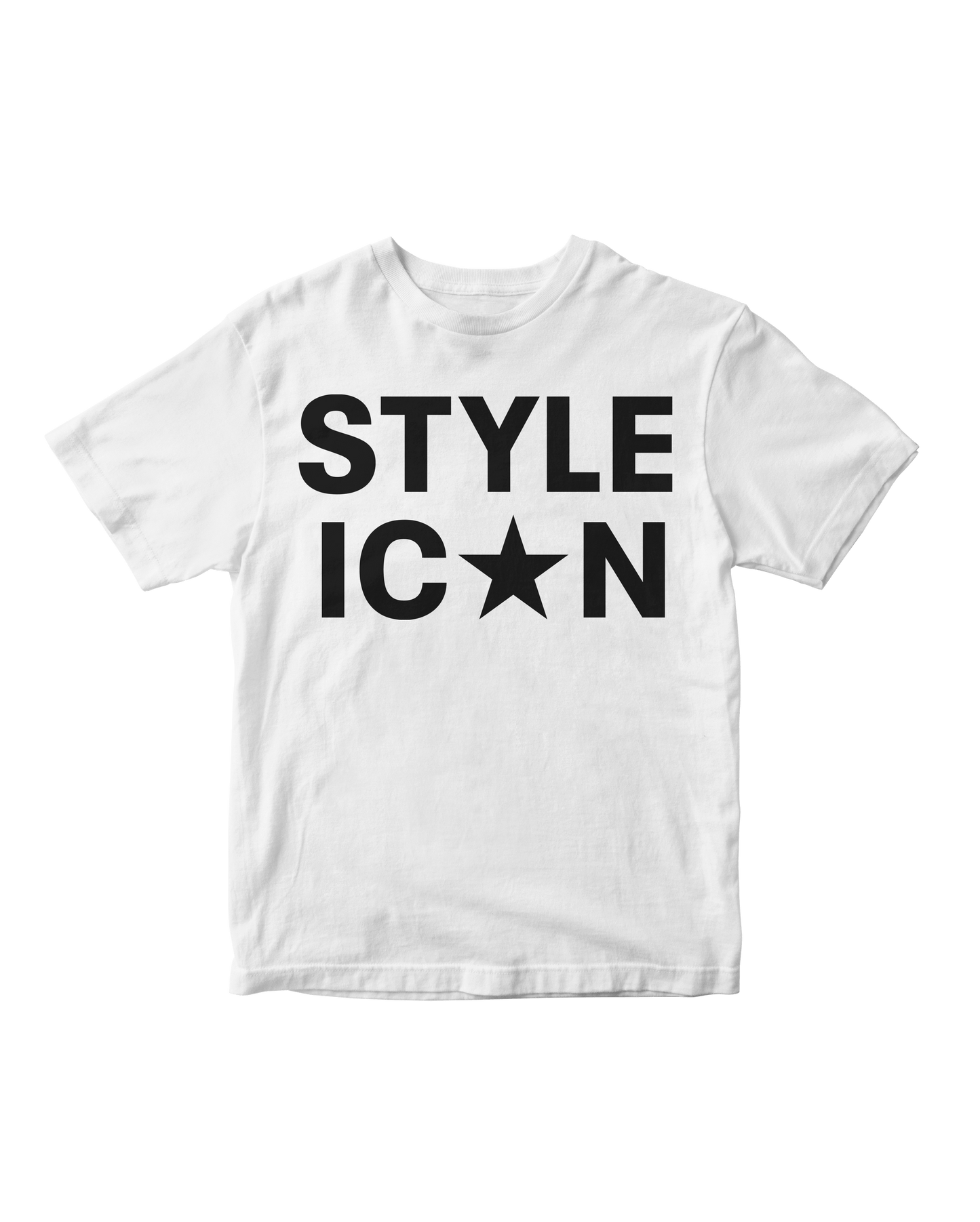 STYLE ICON WHITE BABY TEE
