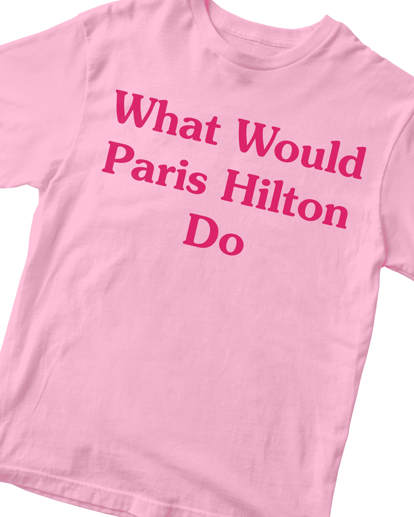 WWPHD? BABY PINK BABY TEE