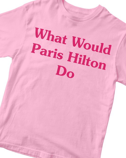 WWPHD? BABY PINK BABY TEE