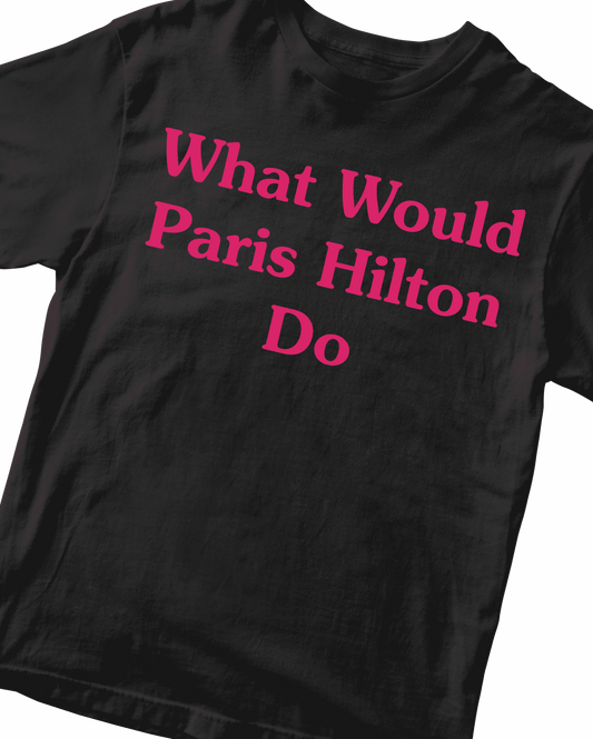 WWPHD? BLACK BABY TEE