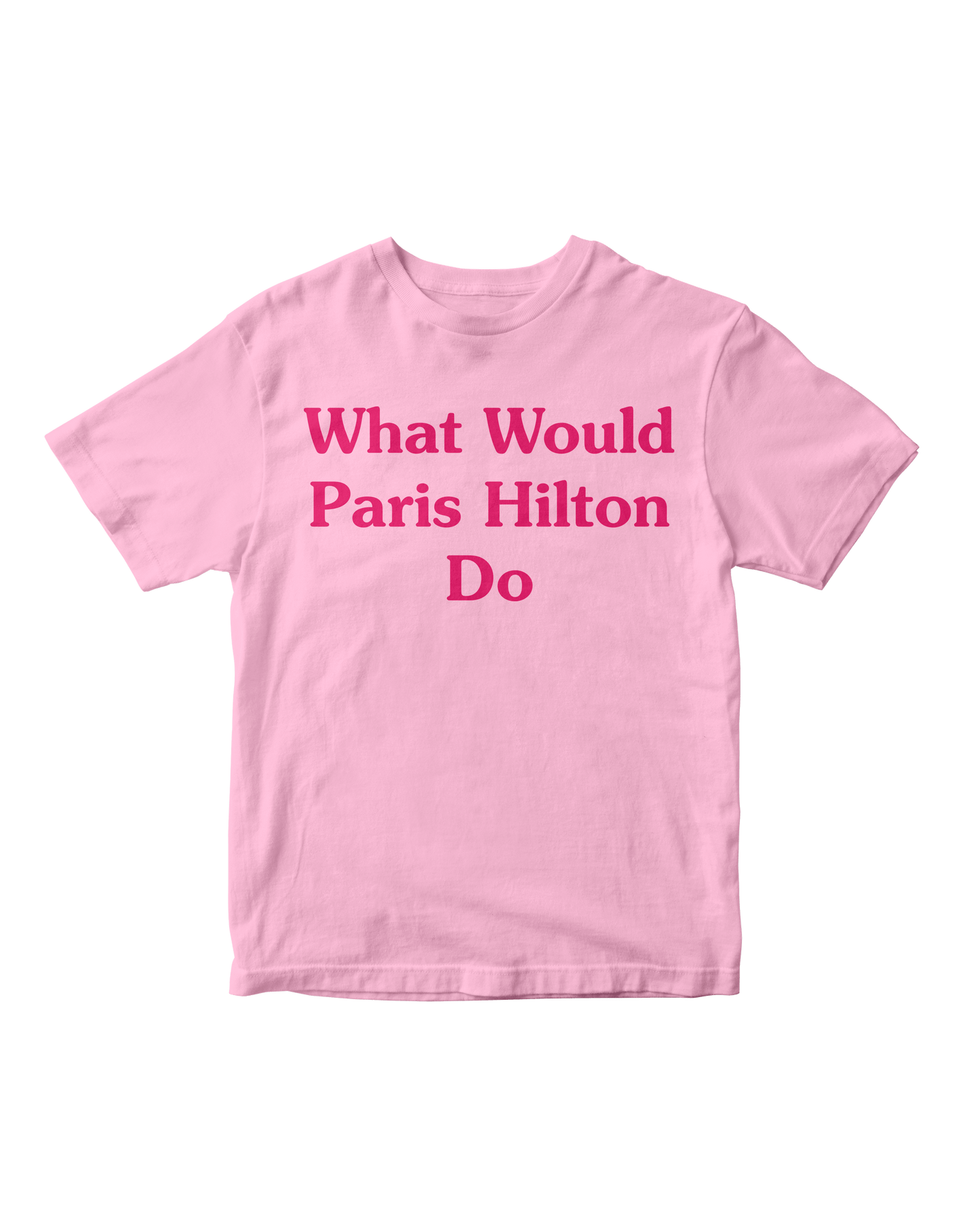 WWPHD? BABY PINK BABY TEE