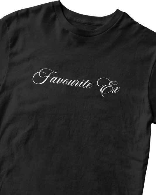 FAVOURITE EX BLACK BABY TEE