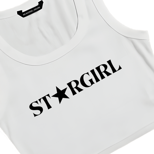 STARGIRL WHITE TINY TANK
