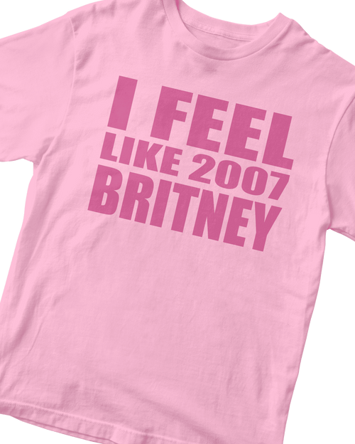 2007 BRITNEY BABY TEE