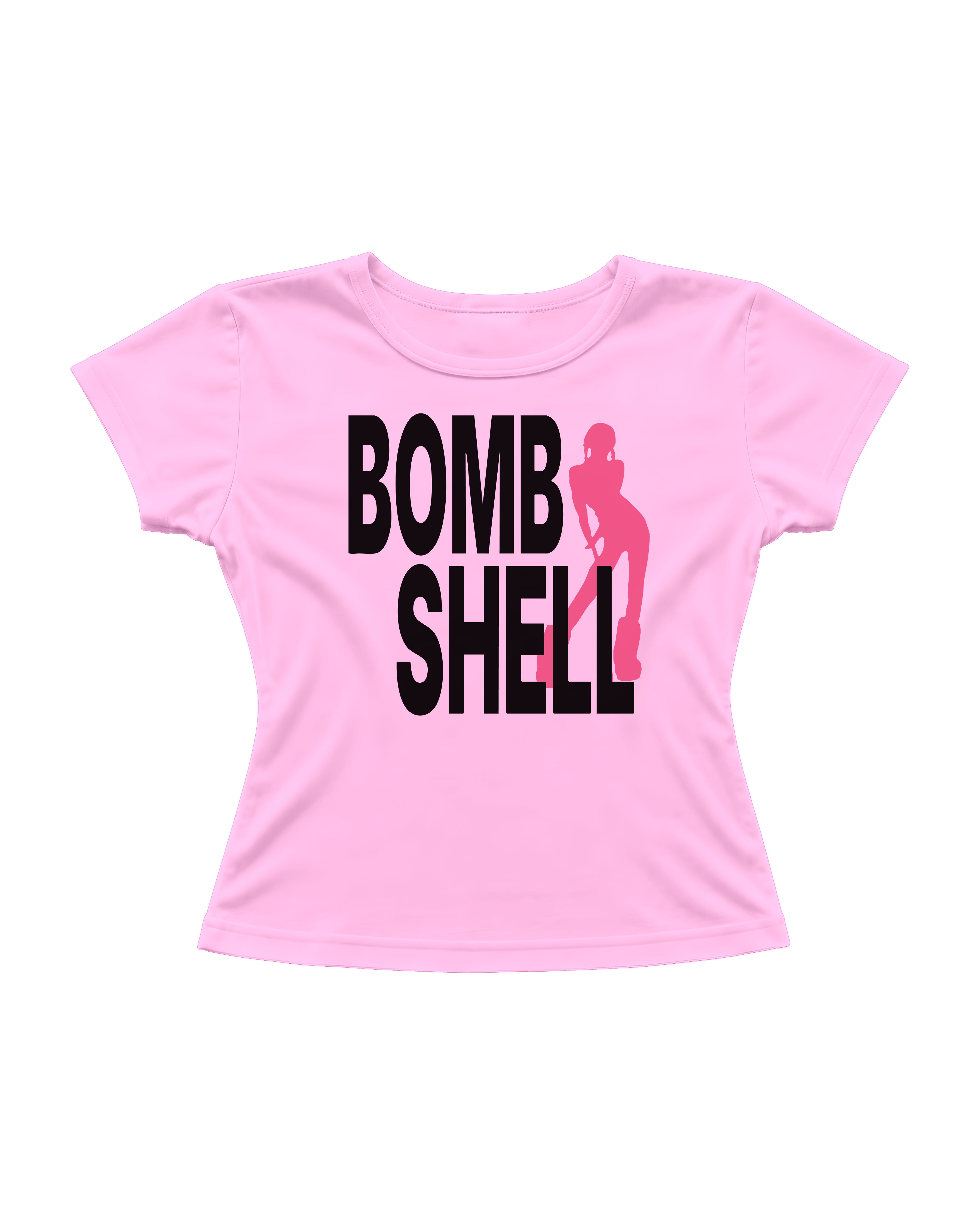 BOMBSHELL CROP TEE