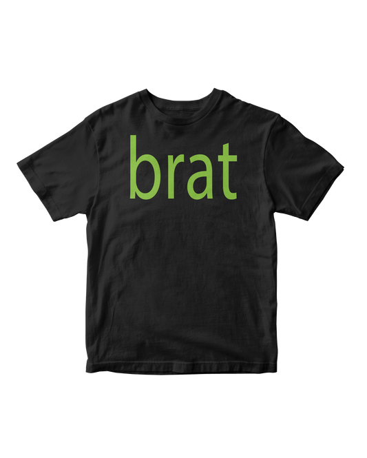 BRAT BLACK BABY TEE