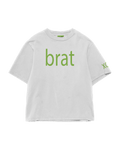 BRAT WHITE T-SHIRT
