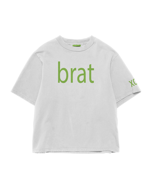 BRAT WHITE T-SHIRT