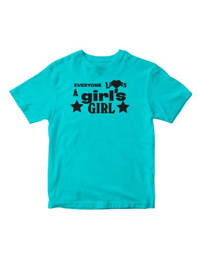 GIRL'S GIRL BLUE BABY TEE