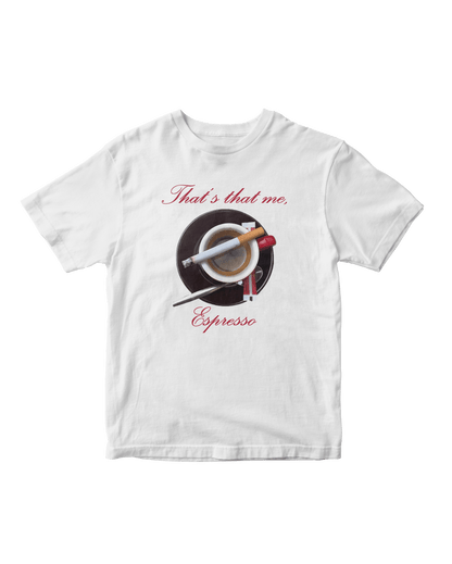 ESPRESSO WHITE BABY TEE