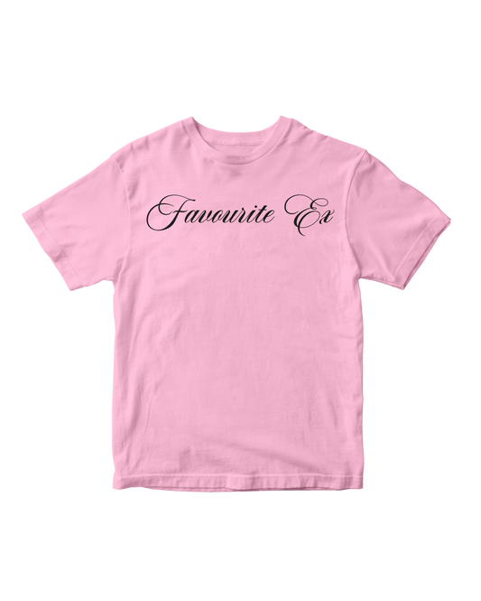 FAVOURITE EX BABY PINK BABY TEE