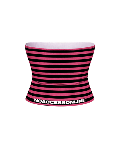 I’M THE STAR PINK-BLACK TUBE TOP
