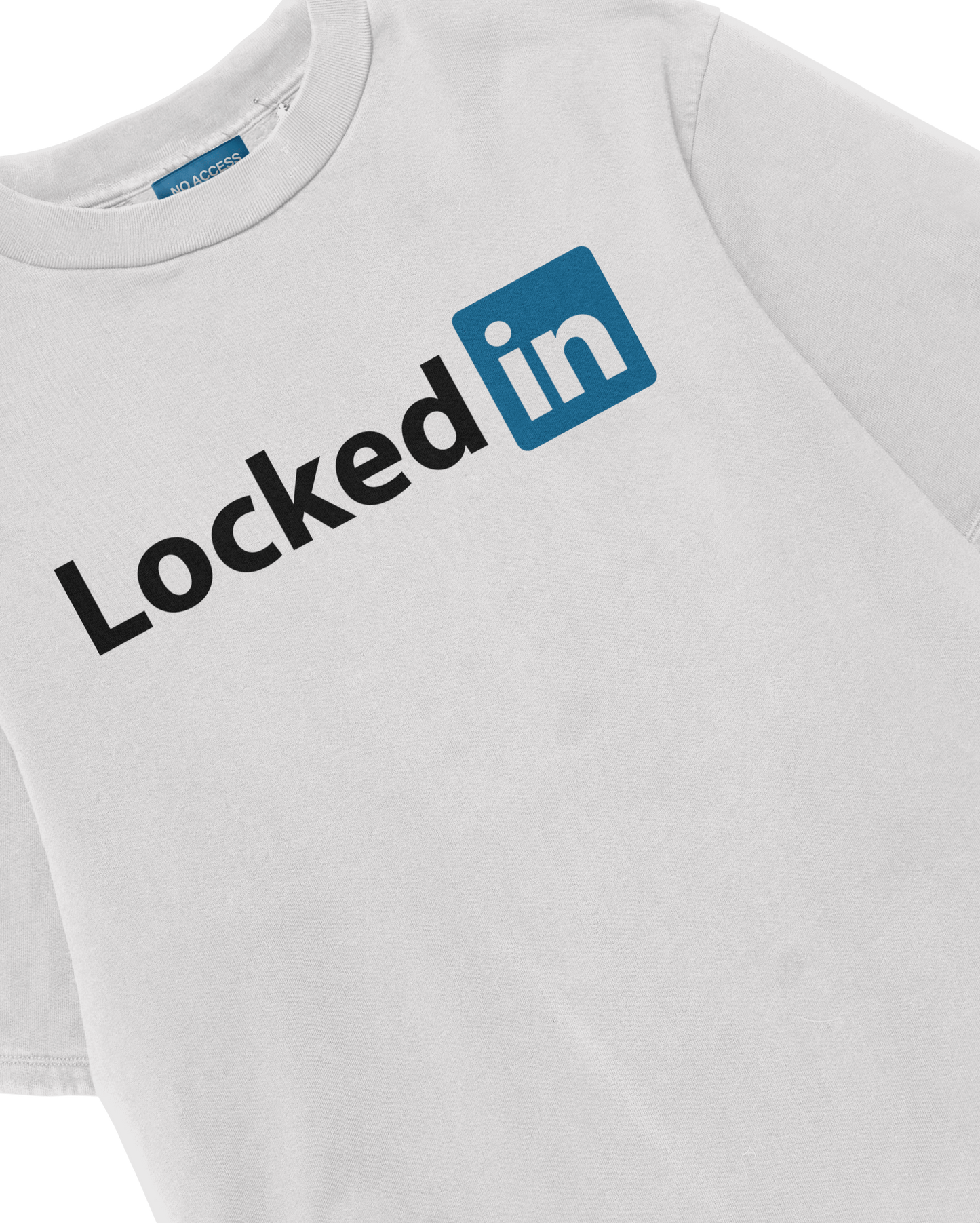 LOCKEDin WHITE T-SHIRT