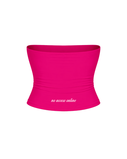 LOCALLY HATED HOT PINK TUBE TOP