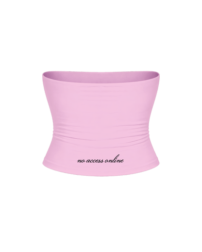 MALE MANIPULATOR BABY PINK TUBE TOP
