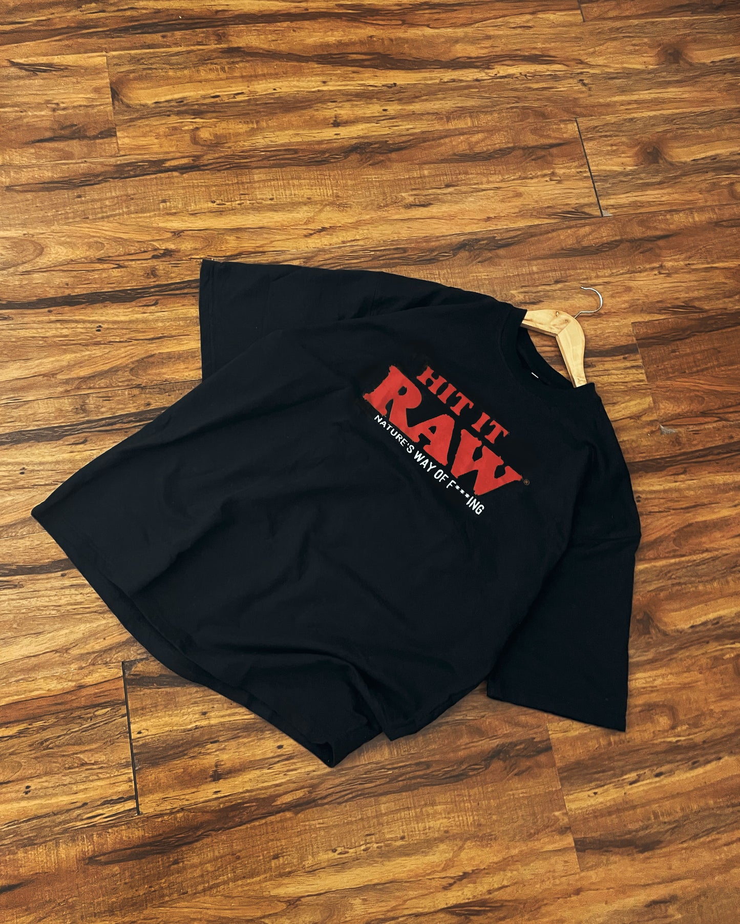 HIT IT RAW BLACK T-SHIRT