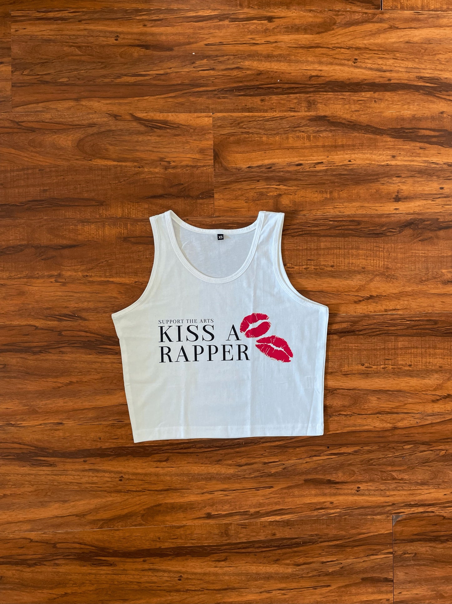 SUPPORT THE ARTS WHITE TINY TANK