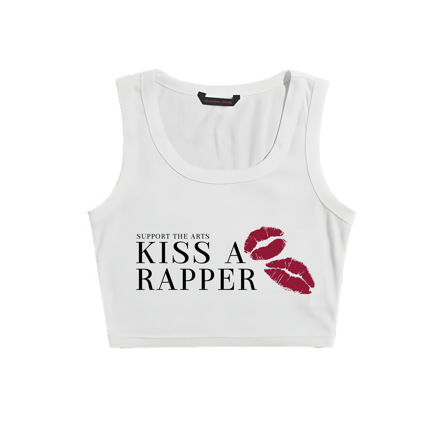 SUPPORT THE ARTS WHITE TINY TANK