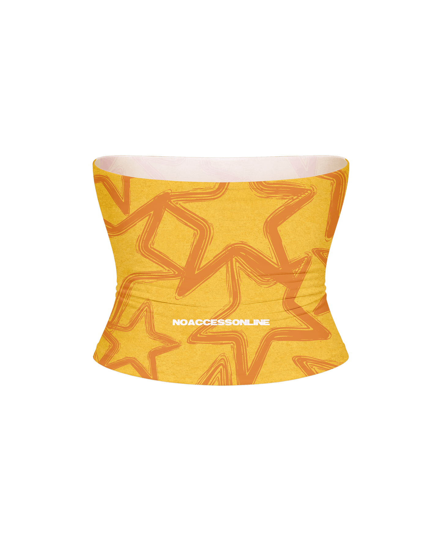 STARGIRL YELLOW TUBE TOP