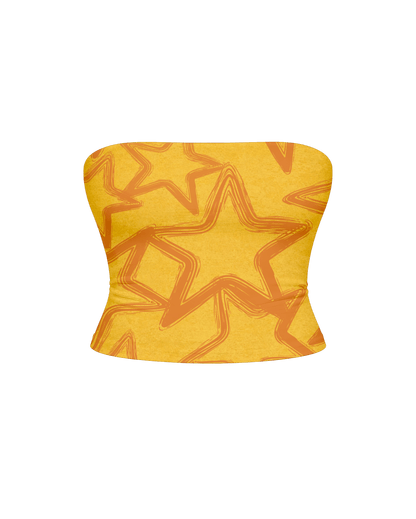 STARGIRL YELLOW TUBE TOP
