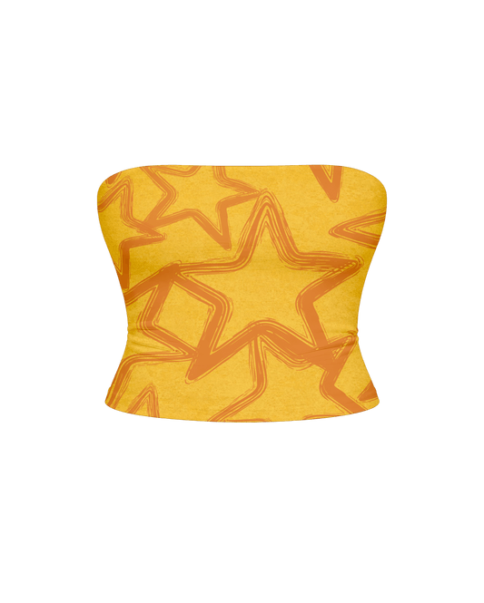 STARGIRL YELLOW TUBE TOP