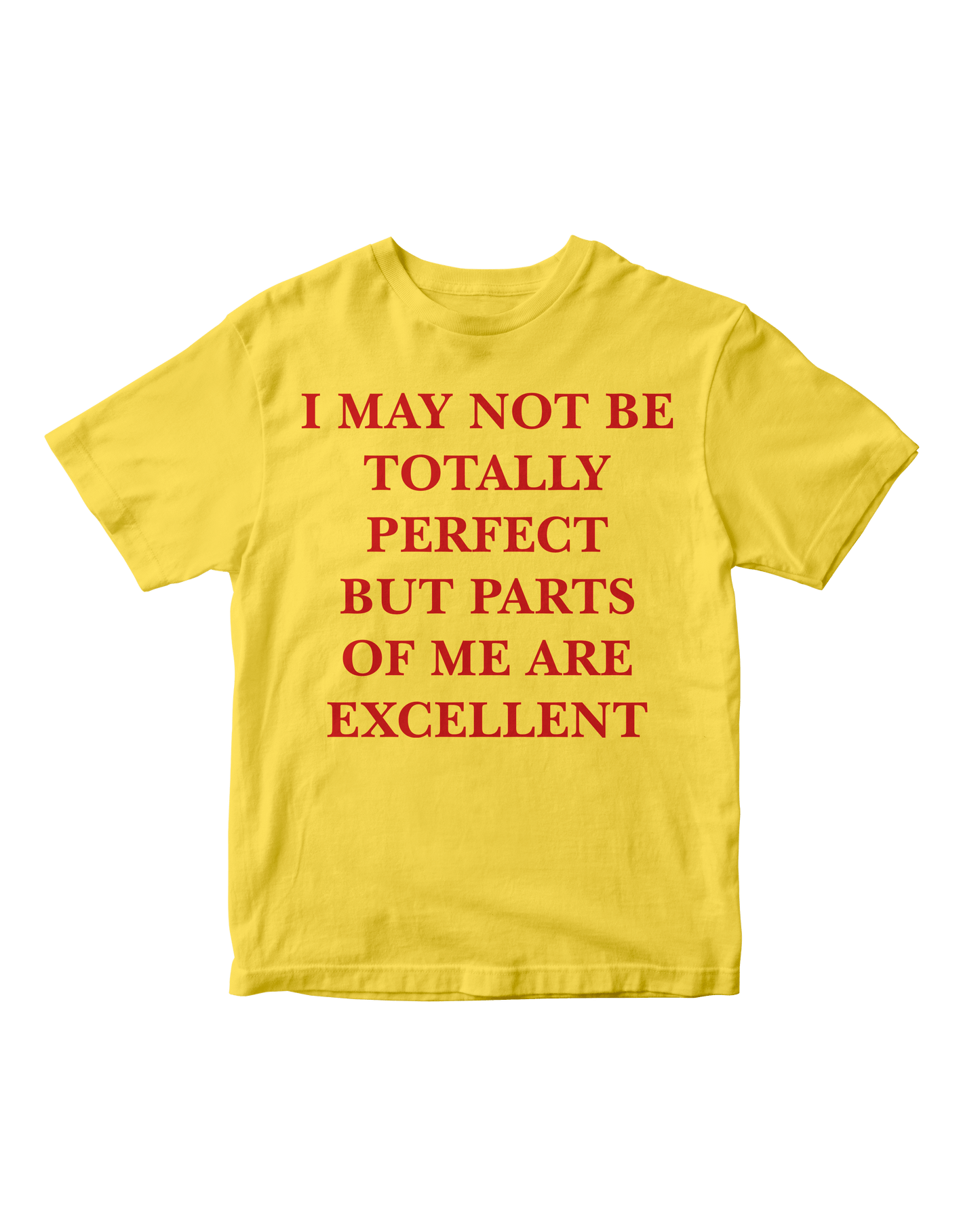 TOTALLY PERFECT YELLOW BABY TEE