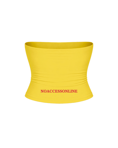 TOTALLY PERFECT YELLOW TUBE TOP