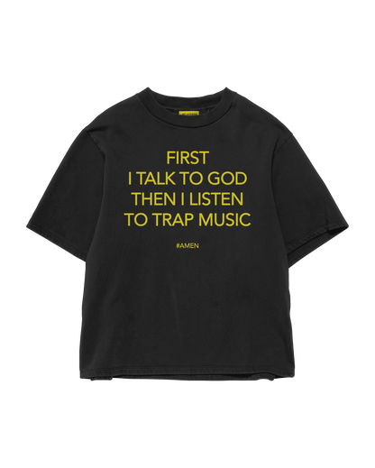TRAPLORD BLACK T-SHIRT