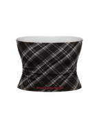 SIGNATURE TARTAN TUBE TOP