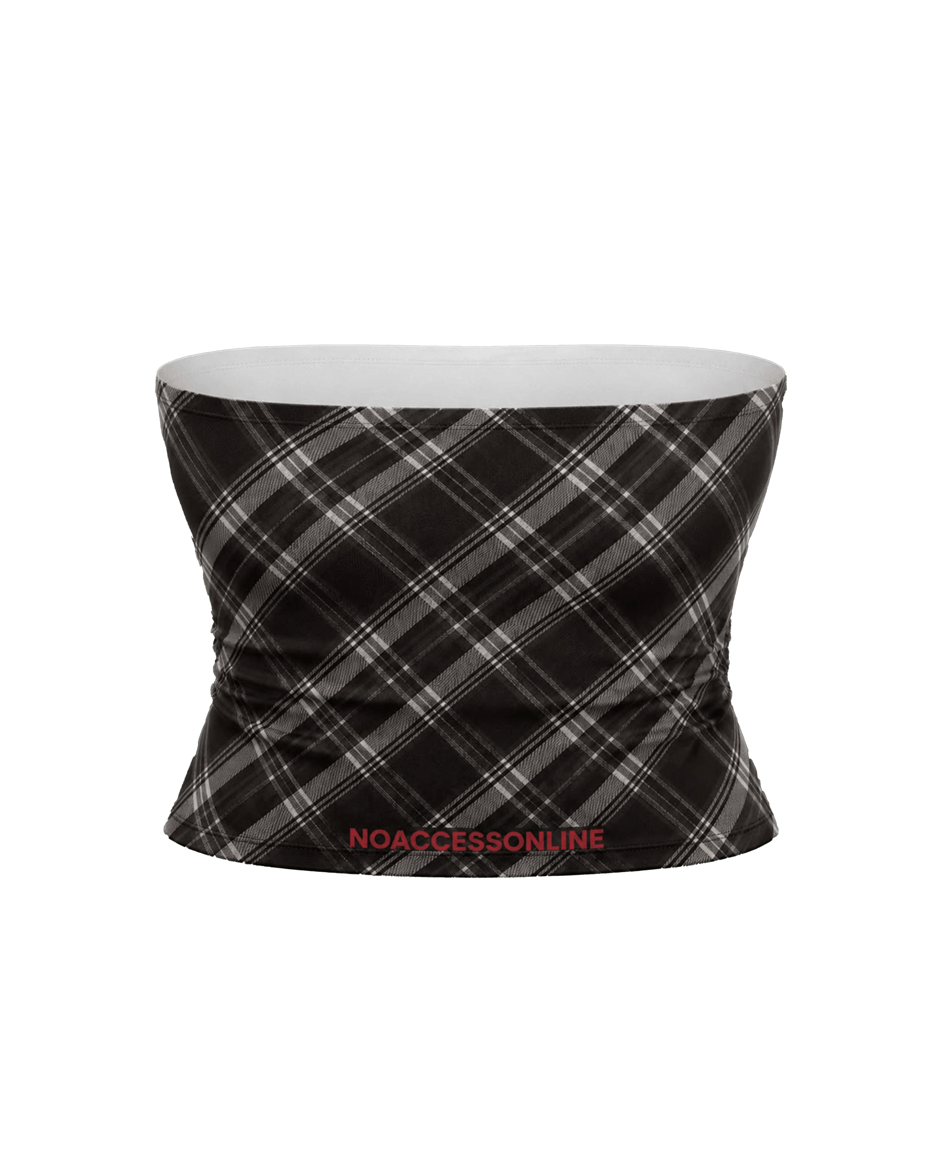 SIGNATURE TARTAN TUBE TOP