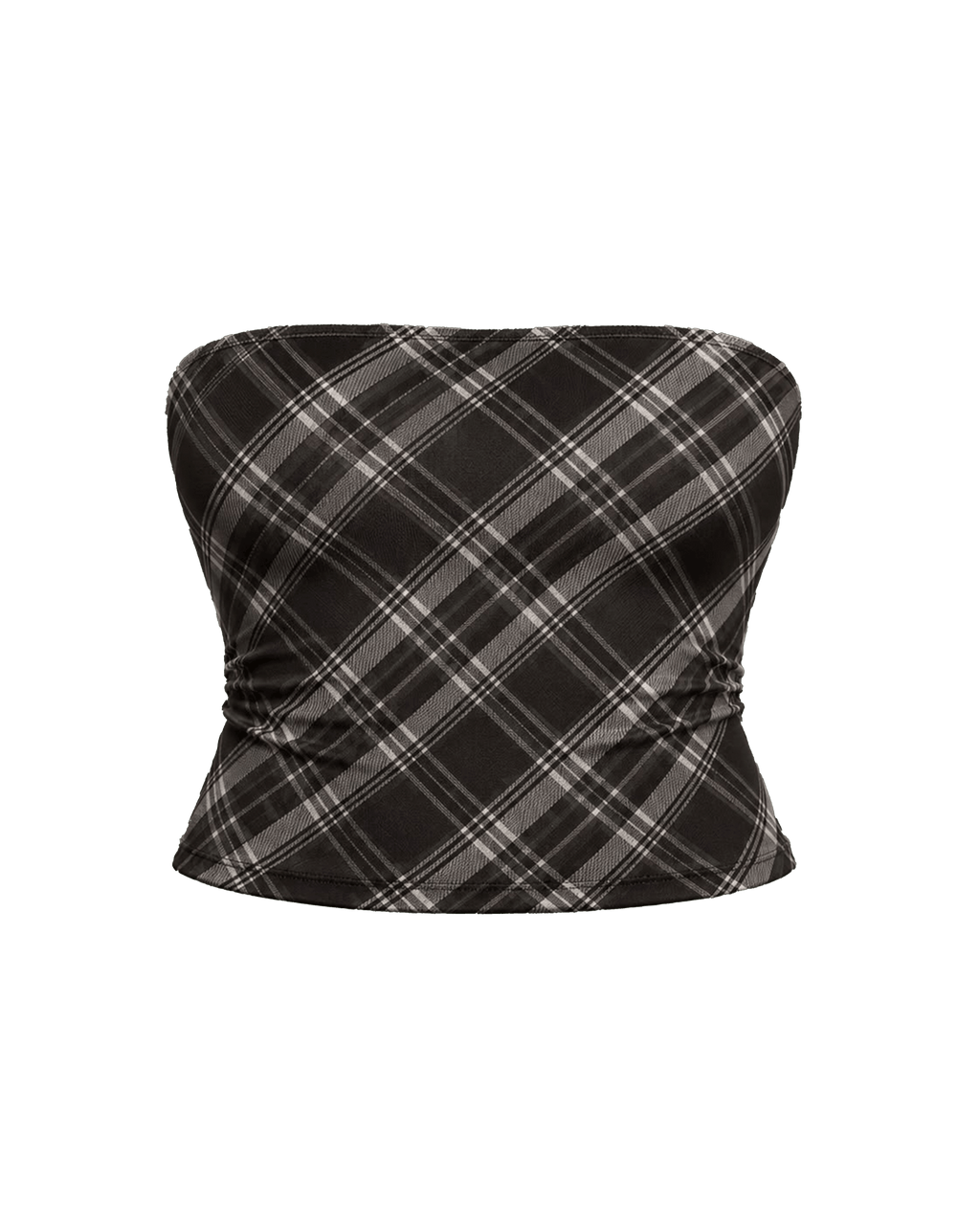 SIGNATURE TARTAN TUBE TOP