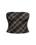 SIGNATURE TARTAN TUBE TOP