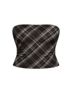 SIGNATURE TARTAN TUBE TOP