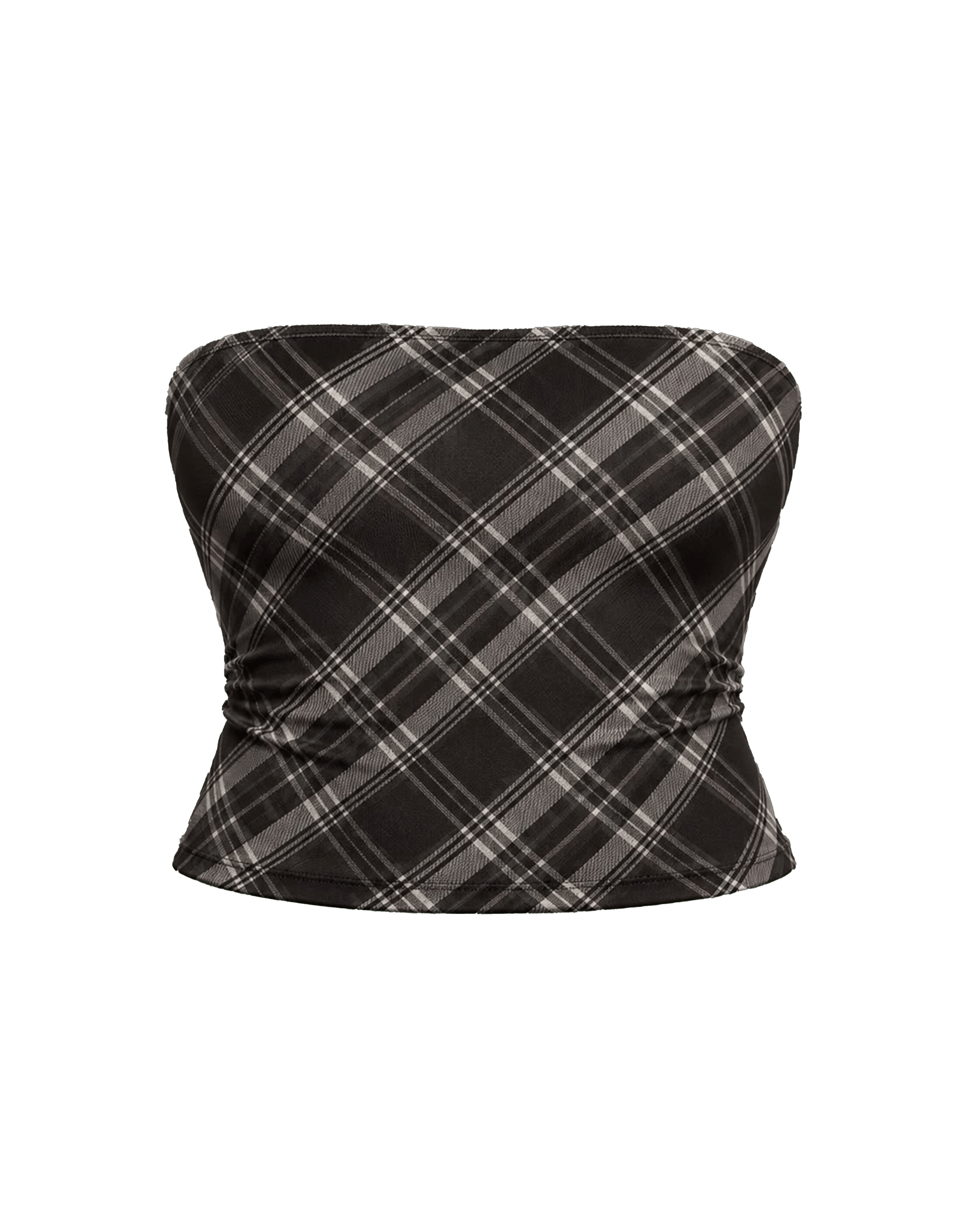 SIGNATURE TARTAN TUBE TOP